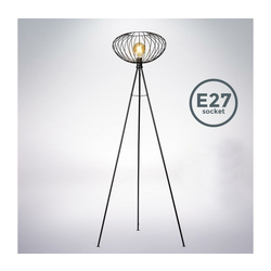 B.K. Licht 1470 - Podna lampa RETRO 1xE27/40W/230V