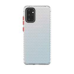 TPU gel maska  Honeycomb za Samsung Galaxy S20 - prozirna