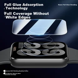SmartDevil Zaštita za staklo za pametni sat + Zamenska narukvica za pametni sat za Xiaomi Mi Band 9 Pro, Providna