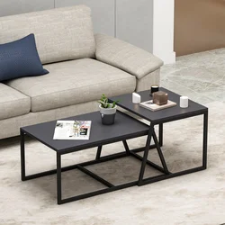 Wallity Klub sto Minimal 75x38x50cm Antracit