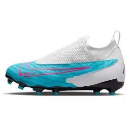 Nike JR PHANTOM GX ACADEMY DF FG/MG, dečije kopačke za fudbal (fg), plava DD9546