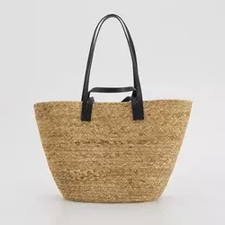 Reserved - Pletena shopper torba