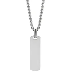 Ogrlica AD-34063 - Srebrna KP34063