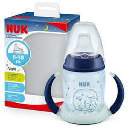 Nuk šolja za učenje sa ručkama dark&glow 150ml