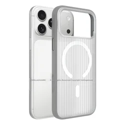 Xingqiuweishi Maska za mobilni telefon iPhone 17 Pro, Providno-siva