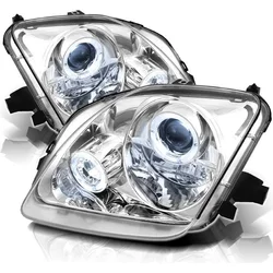 OEM Kristalni farovi, Angel Eyes Honda prelude 1997-2001, Hrom