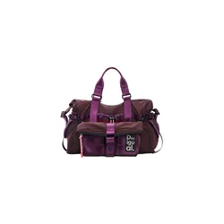 Desigual Nakupovalna torba rjava / lila