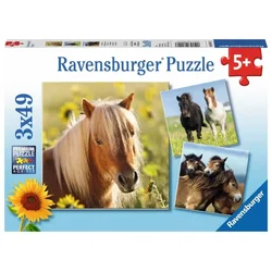 Ravensburger Slagalica Divlji konji, 3x49 delova