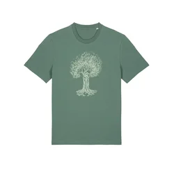 Life-Tree Majica Organic Fairwear Treehugger turkizna
