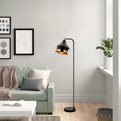 Opviq Podna lampa Yildo-6906-US, 120 cm E27, 40W, Crna