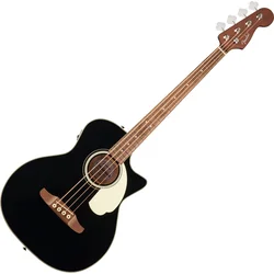 Fender California Deluxe Kingman Bass CE WN Black Akustična bas kitara