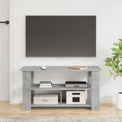 Stalak za TV Betonski sivi 100 x 40 x 50 cm