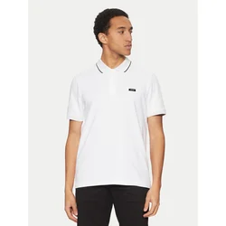 Calvin Klein Polo majica K10K114141 Bela Regular Fit