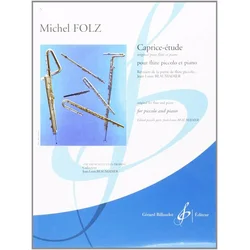 FOLZ:CAPRICE-ETUDE FLUTE PICCOLO