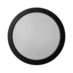LED stropno svetlo ROUND LED/24W/230V 4000K prečnika 28,8 cm crna