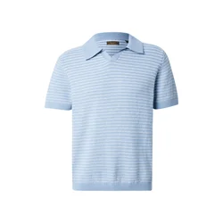 Jack & Jones Premium Pulover JPRBLUASHER svetlo modra/bela