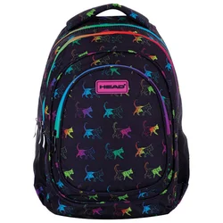 Ranac za školu anatomski 3zipa AB330 Rainbow Kitty 24.Head 502023081 crno-roze