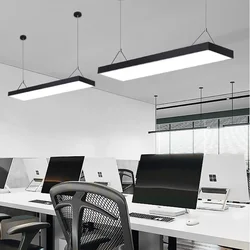 Dengling Viseća lampa, LED, 120x30 cm, Crna