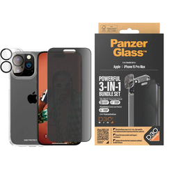 Bundle PanzerGlass iPhone 15 Pro Max Privacy