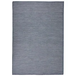 Vanjski tepih ravnog tkanja 160 x 230 cm plavi