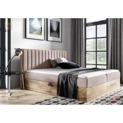 Boxspring postelja Wood4 - 180x200 cm