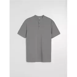 Sinsay - Pamučna polo majica - srednjesivo