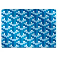 Decormat Podloga za stol Three -dimensional graphics 120x90 cm 15 cm