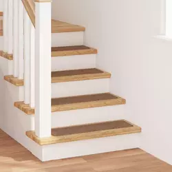 Podloge protiv klizanja za stepenice 15 pcs Žuta 75 x 20 cm PP