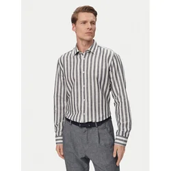 JOOP! Srajca Pit1 30102693 Mornarsko modra Slim Fit