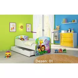 Acma Dečiji krevet sa dodatnom fiokom, 160x80cm