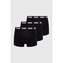 Boksarice Puma 3-pack moške, črna barva, 938327