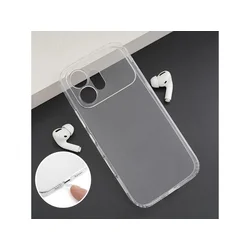 Maska za telefon Honor 600 Skin Silikon Pluggy Transparentna