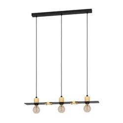 Eglo 43752 - Luster na sajli BRAMERTON 3xE27/40W/230V
