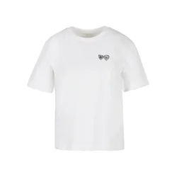 Womens T-shirt Lock It white