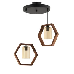 OPVIQ Luster Hexagon Double Dark B Glass