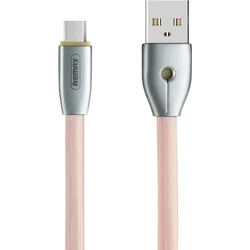 REMAX RC-043m Knight micro USB kabel 1m srebrne barve