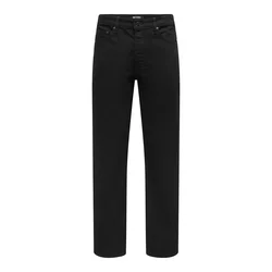 Only & Sons Kavbojke ONSEDGE črn denim