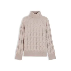 TOMMY HILFIGER Pulover kapučino