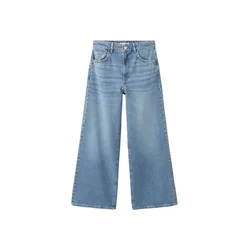 MANGO Kavbojke Studs moder denim
