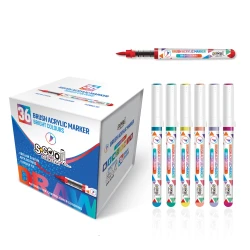 S-Cool Akrilik marker četkica SC3014, 36 komada