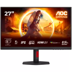 Monitor AOC U27G4R 27/IPS/3840x2160/320Hz FHD 160Hz UHD/1ms/HDMIx2,DP,USB/Adaptive sync/VESA/crna