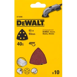 Brusni papir 93x93mm G40 za višenamenski alat DWE315 10/1 DeWalt