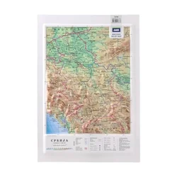 Mount everest reljefasta mapa a4 srbija ( B2C06898 )