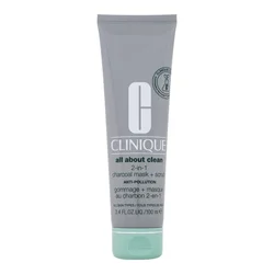Clinique All About Clean™ 2-in-1 Charcoal Mask + Scrub Maske za lice