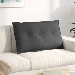 Jastuk za leđa Tamno siva 80 x 50 cm Kordura tekstil