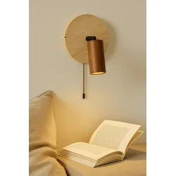 OPVIQ Zidna lampa App Oak