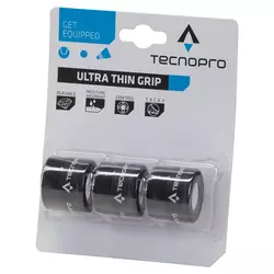 Tecnopro ULTRA THIN GRIP, grip za tenis, crna