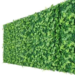 VEVOR Umetna rastlinska stena 4 plošče 61x2438 cm zelena