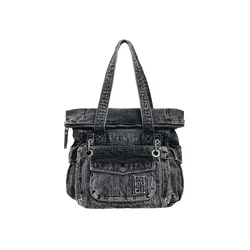 Desigual Nahrbtnik črn denim
