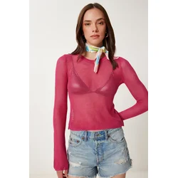 Happiness Istanbul Ženska bluza Ns00426, Roze